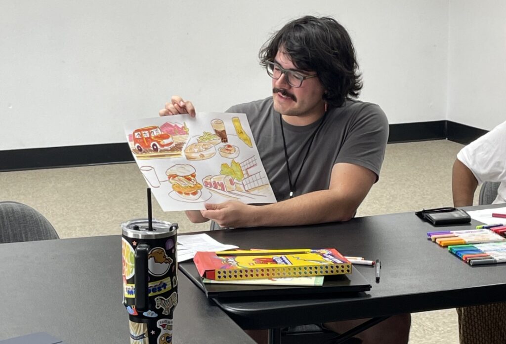 Bipoc artists busy doing their art